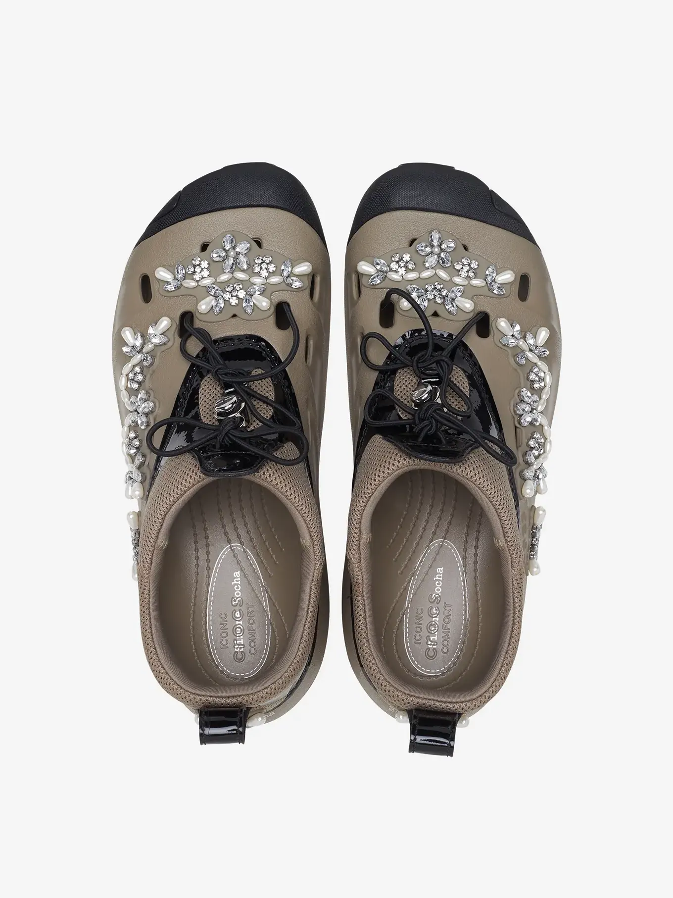 Кроссовки Crocs x Simone Rocha Quick Trail — изображение 3 из 5, зеленый