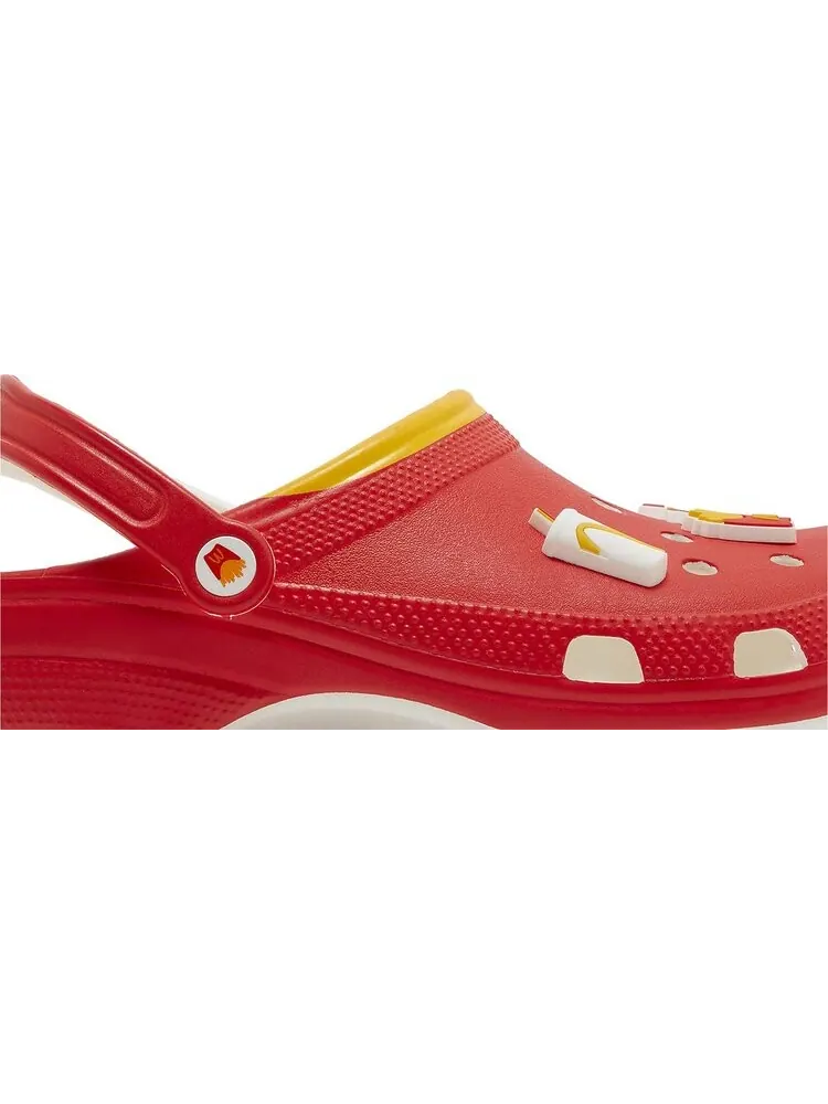 Кроссовки Crocs Classic Clog 'Ronald McDonald' - Красные — изображение 2 из 4, красный