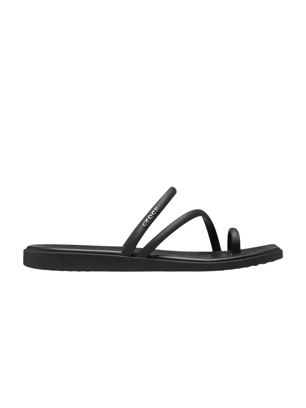 Женские сандалии Crocs Miami с петлей для пальца — изображение 1 из 1, черный