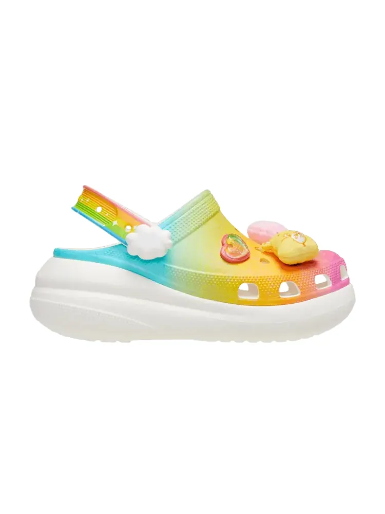 Кроссовки Crocs Care Bears x Wmns Crush Clog Rainbow