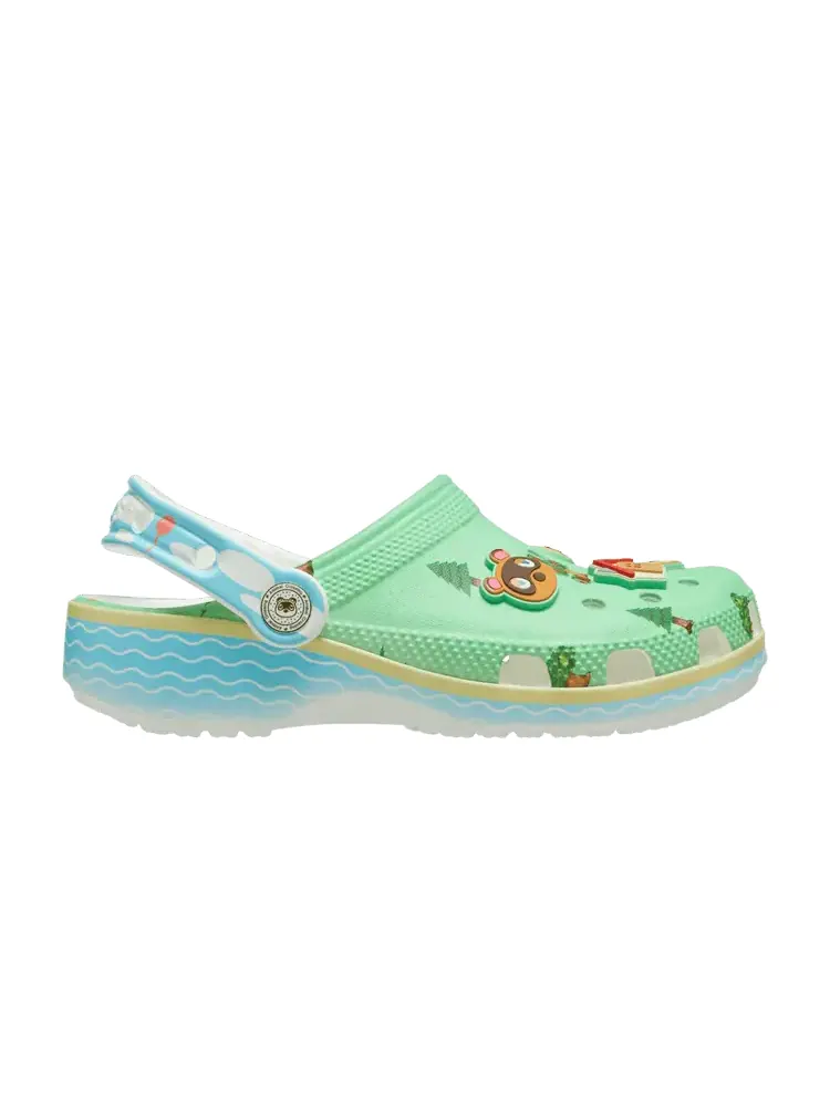Кроссовки Crocs Nintendo x Classic Clog Kids 'Animal Crossing'