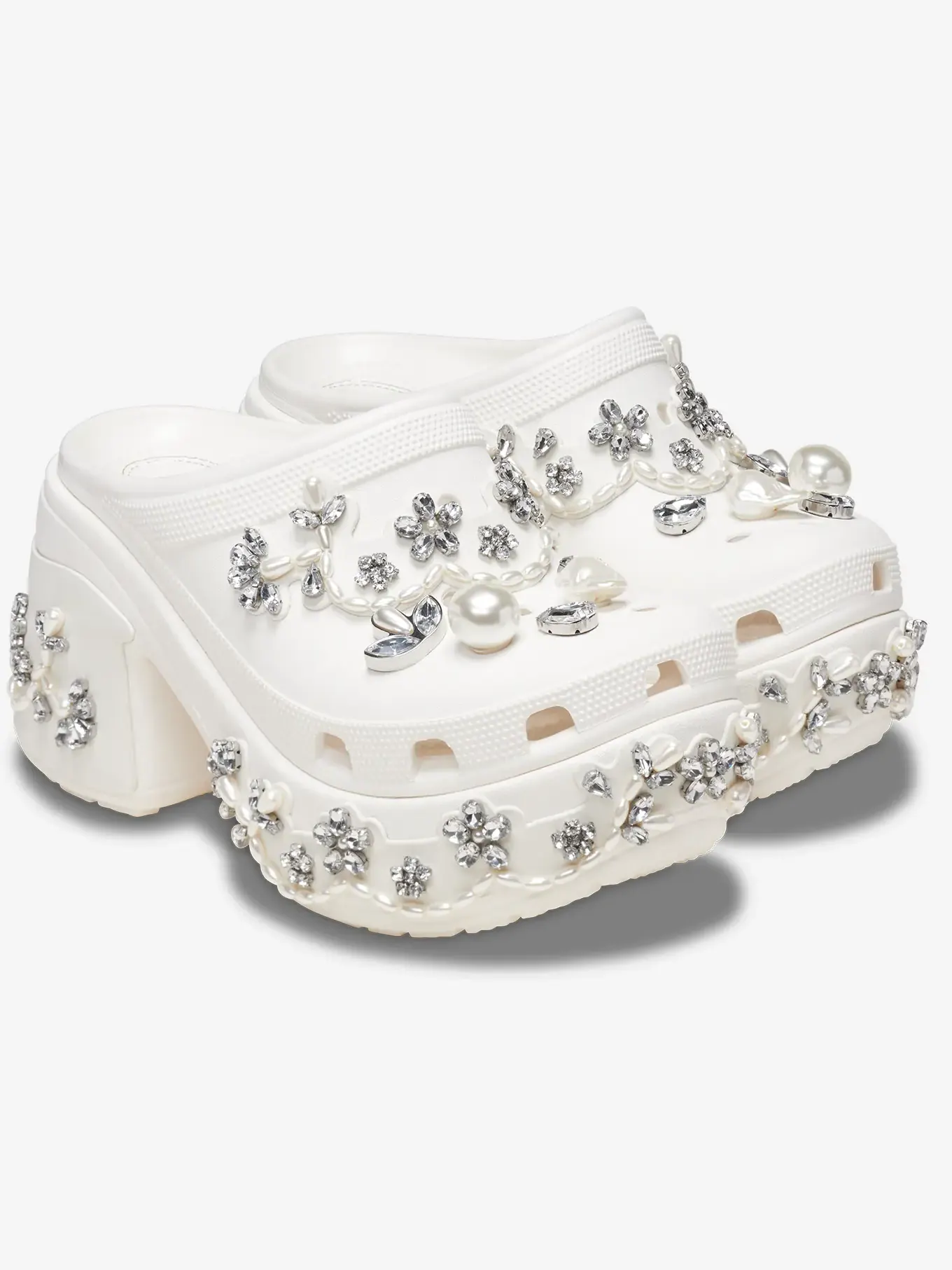 Сабо Crocs x Simone Rocha Siren — изображение 2 из 6, белый