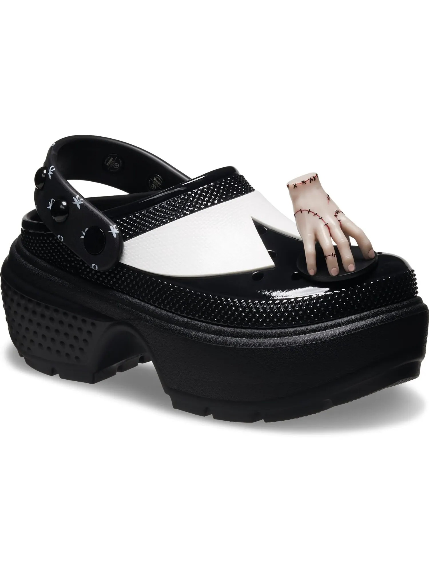 Сабо Crocs Wednesday Stomp — изображение 6 из 6, черный