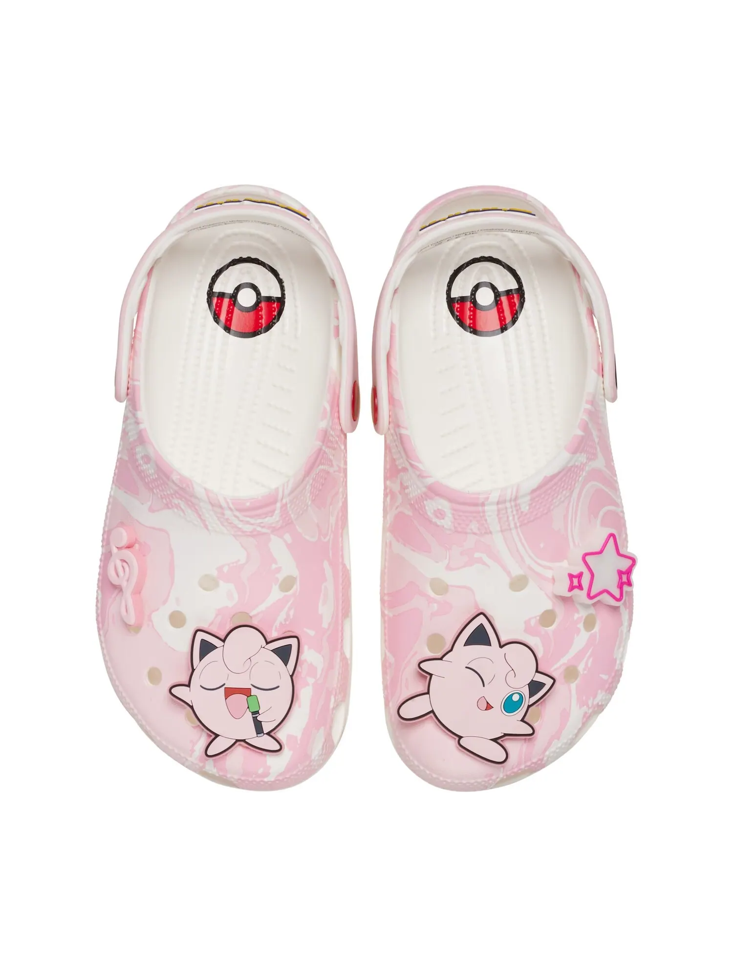 Сабо Crocs Classic Clog x Pokémon, Jigglypuff — изображение 1 из 7, мульти