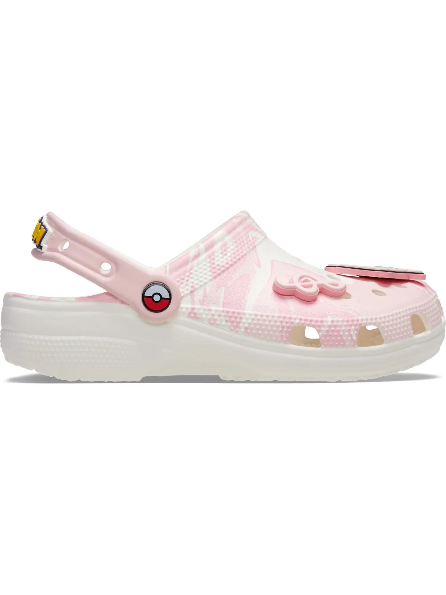 Сабо Crocs Classic Clog x Pokémon, Jigglypuff — изображение 3 из 7, мульти