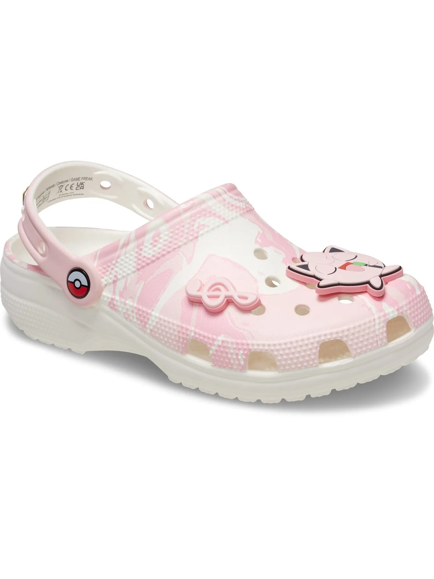 Сабо Crocs Classic Clog x Pokémon, Jigglypuff — изображение 6 из 7, мульти
