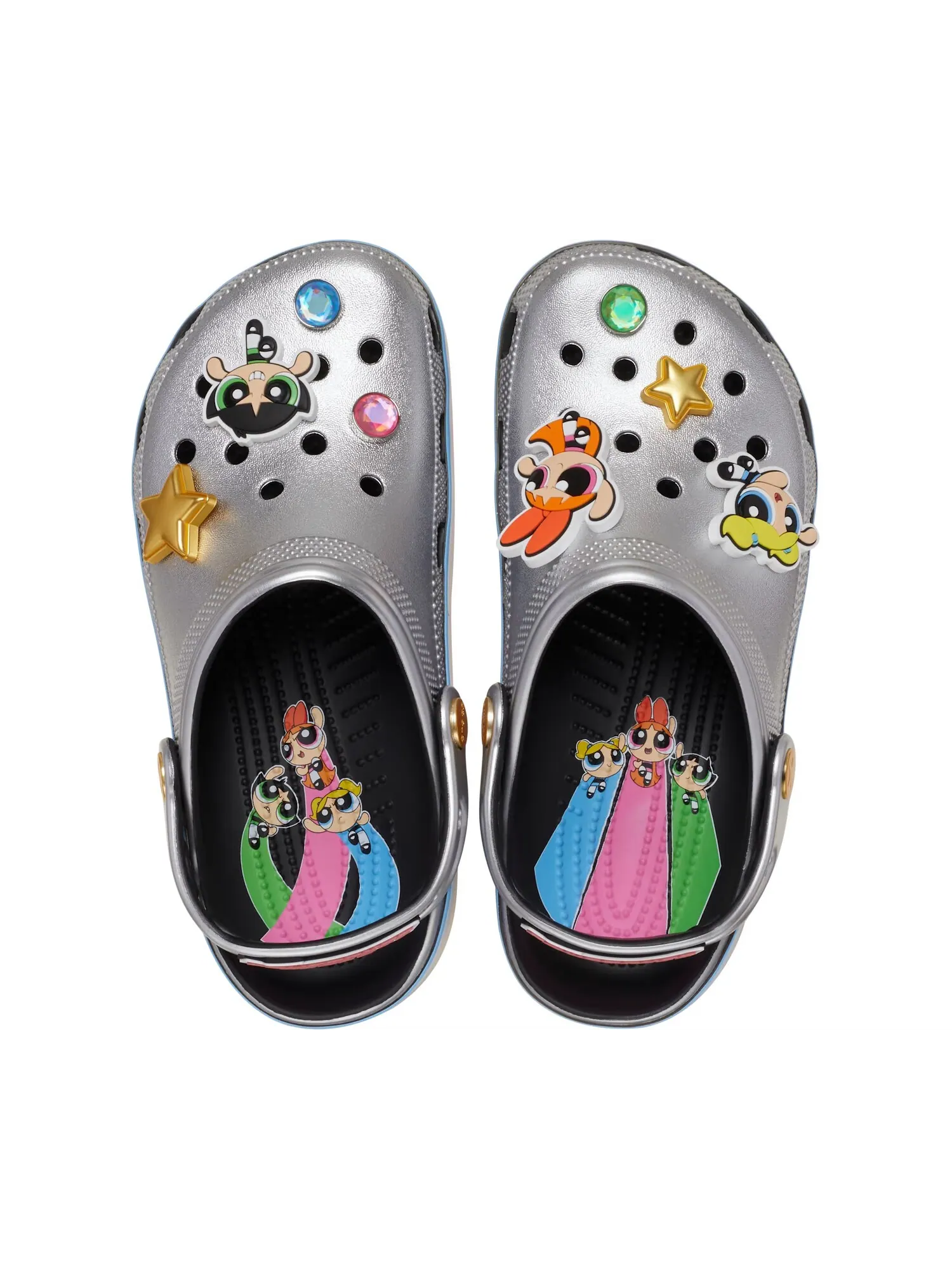 Сабо Crocs The Powerpuff Girls Classic — изображение 2 из 6, черный