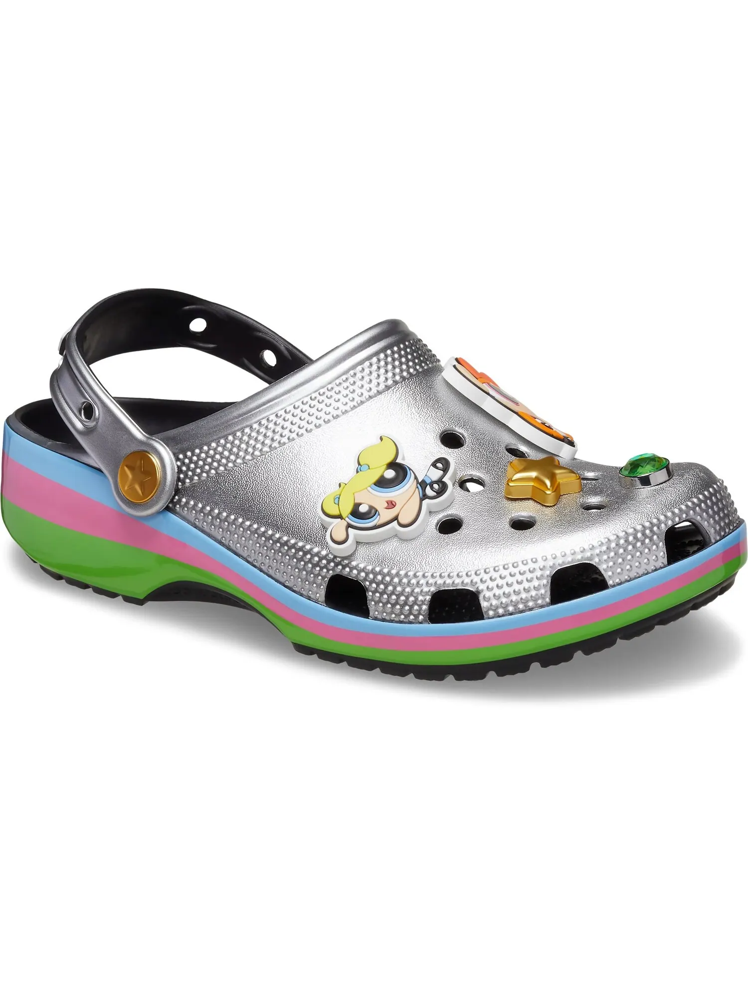 Сабо Crocs The Powerpuff Girls Classic — изображение 6 из 6, черный