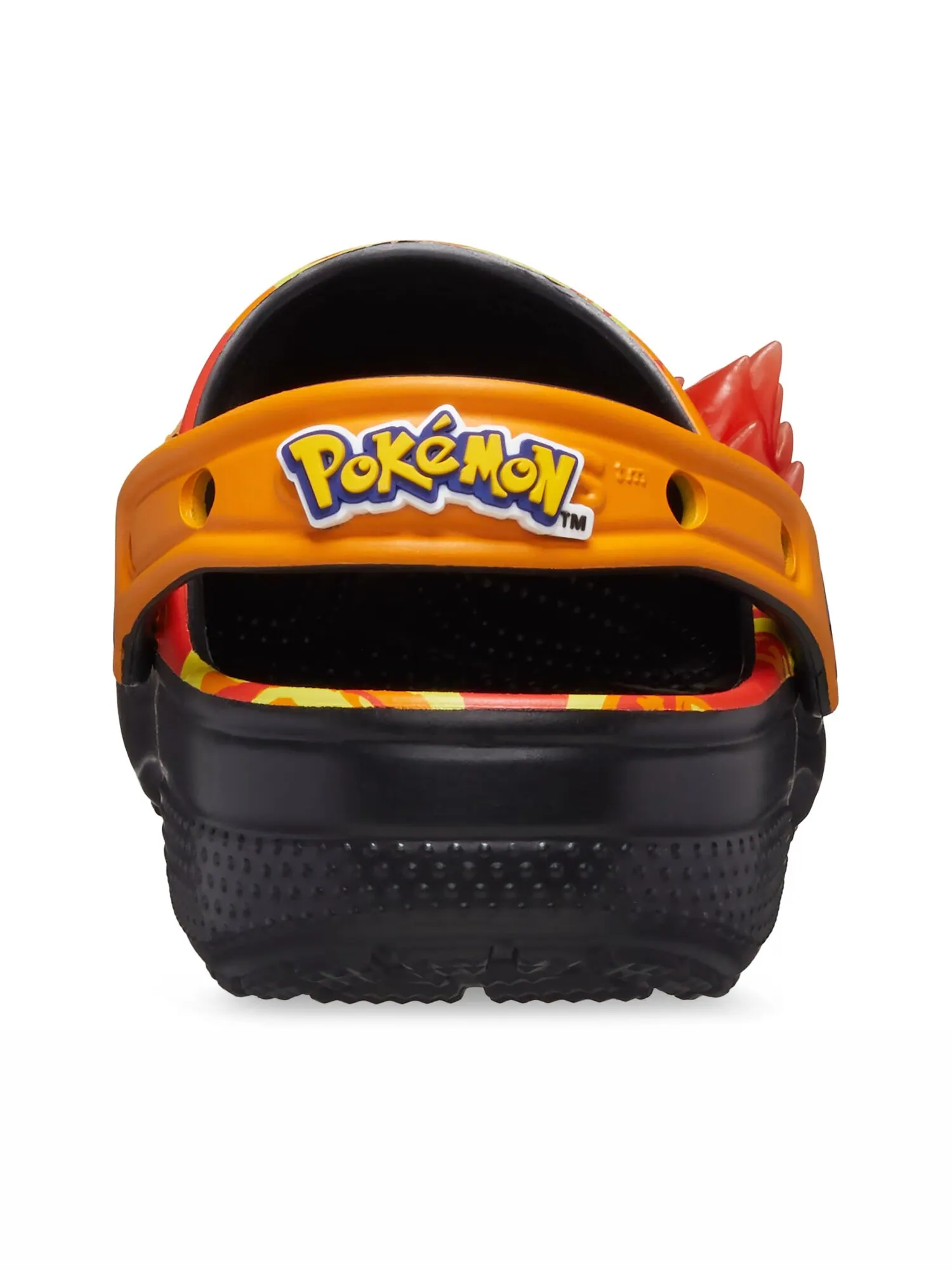 Сабо детские Crocs Classic Clog x Pokémon, Charizard — изображение 5 из 7, черный