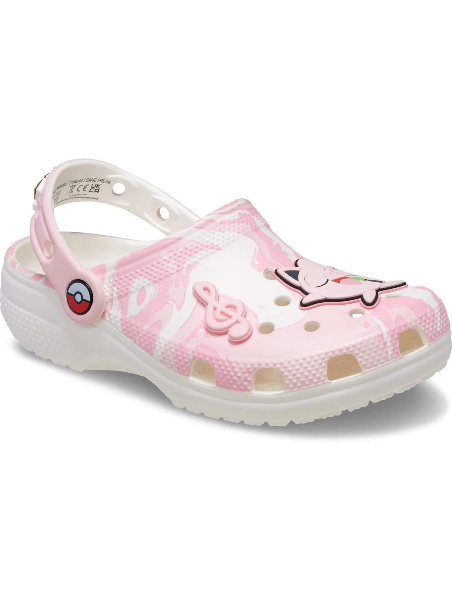 Сабо детские Crocs Classic Clog x Pokémon, Jigglypuff — изображение 6 из 7, мульти