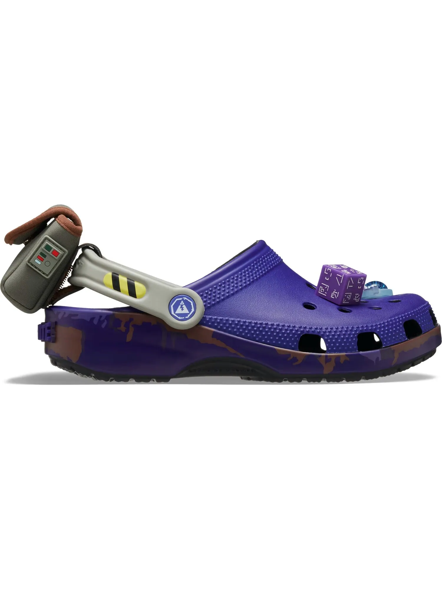 Сабо Crocs Classic x Fortnite Battle Bus — изображение 3 из 6, синий мульти