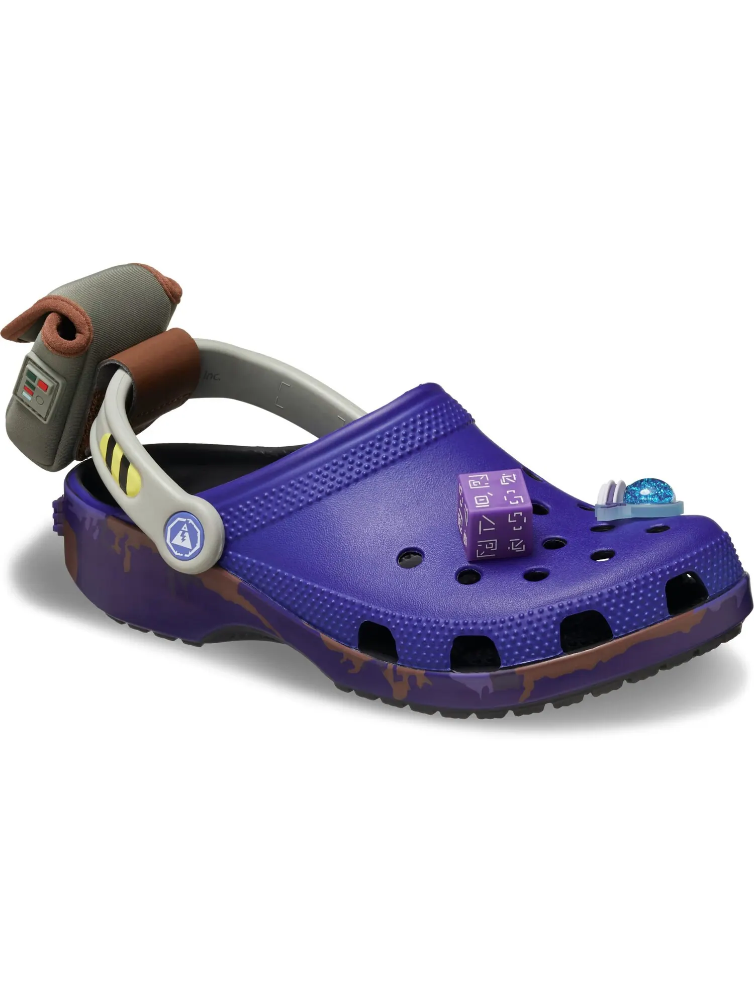 Сабо Crocs Classic x Fortnite Battle Bus — изображение 6 из 6, синий мульти