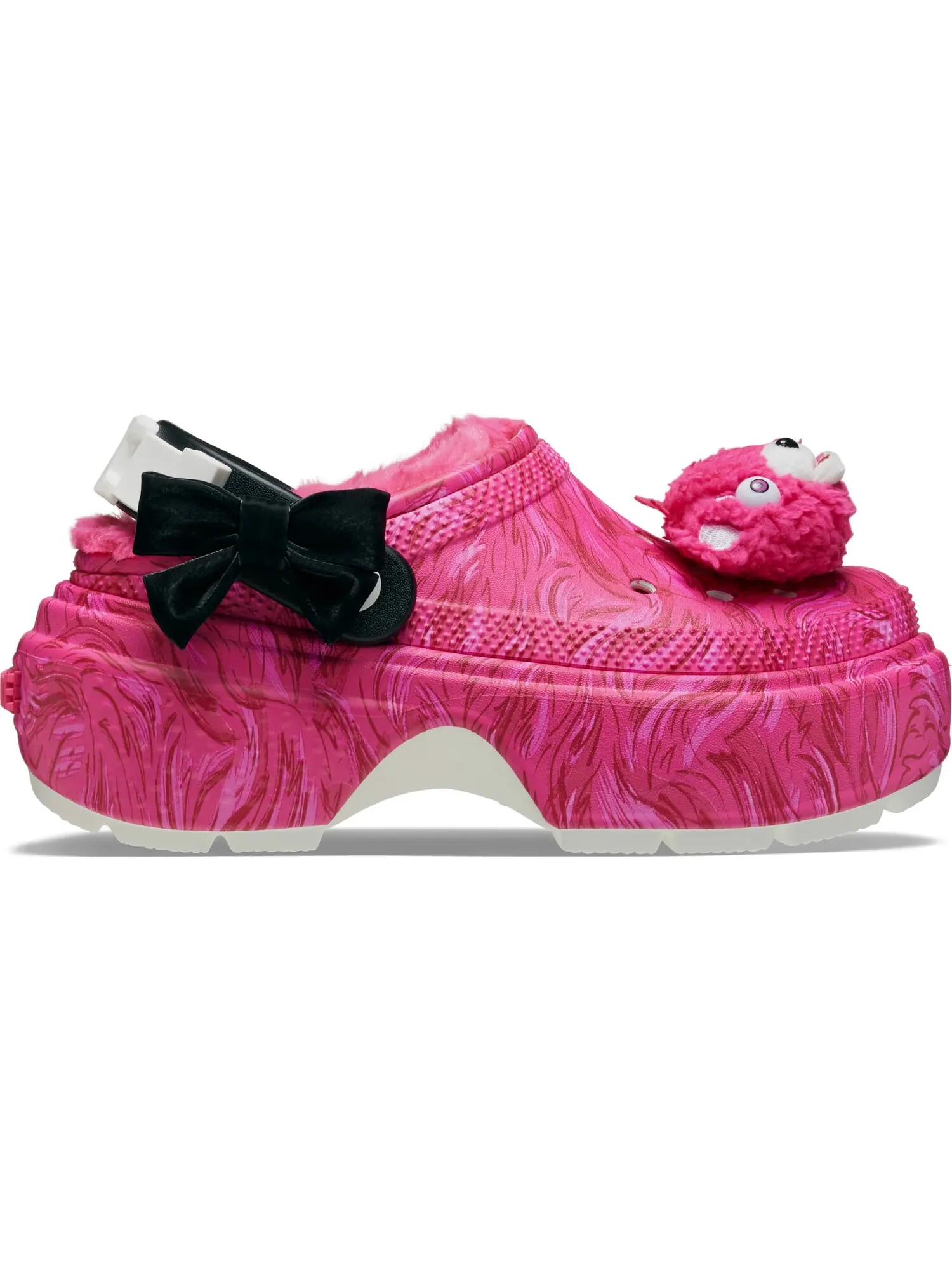 Сабо на платформе Crocs Stomp Lined x Fortnite Cuddle Team Leader — изображение 1 из 6, мульти