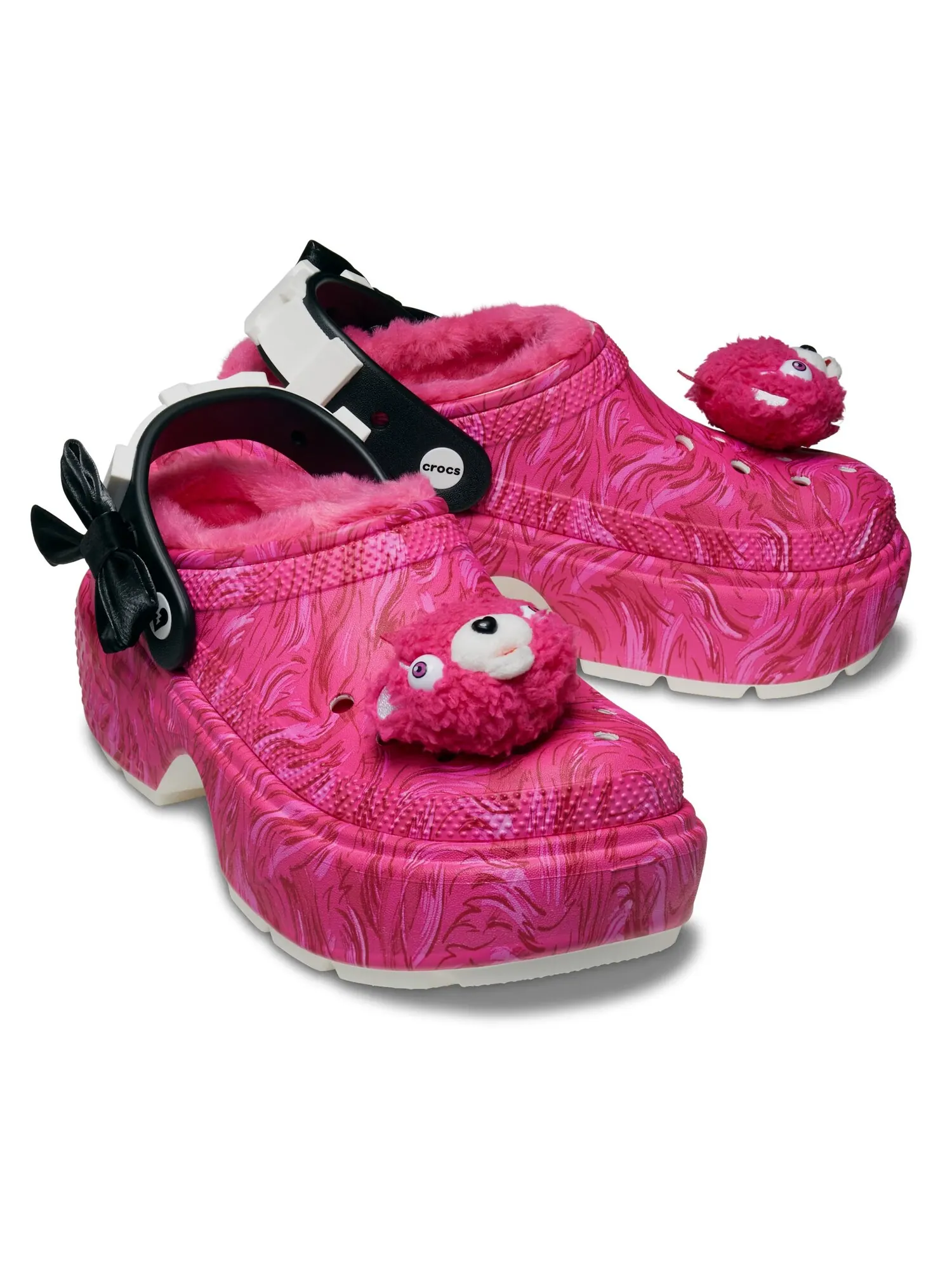 Сабо на платформе Crocs Stomp Lined x Fortnite Cuddle Team Leader — изображение 2 из 6, мульти