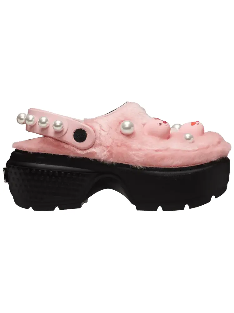 Кроссовки Crocs Loopy Zanmang x Stomp Clog 'Pink' — изображение 1 из 1, розовый