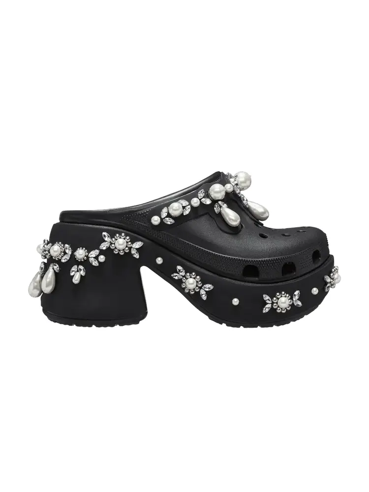 Сабо Simone Rocha x Siren Spiked Clog 'Black'