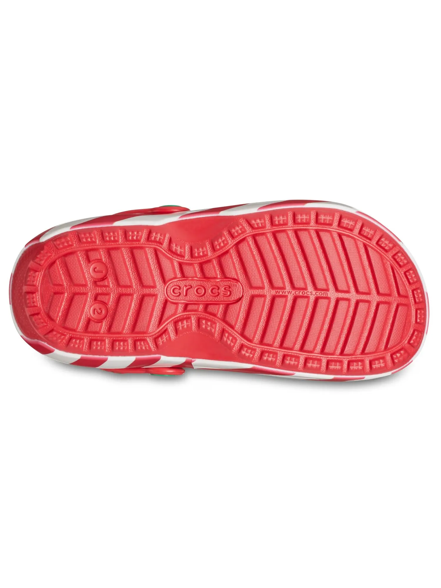 Сабо детские Crocs Classic Clog x Disney Mickey Holiday — изображение 4 из 7, зеленый/красный