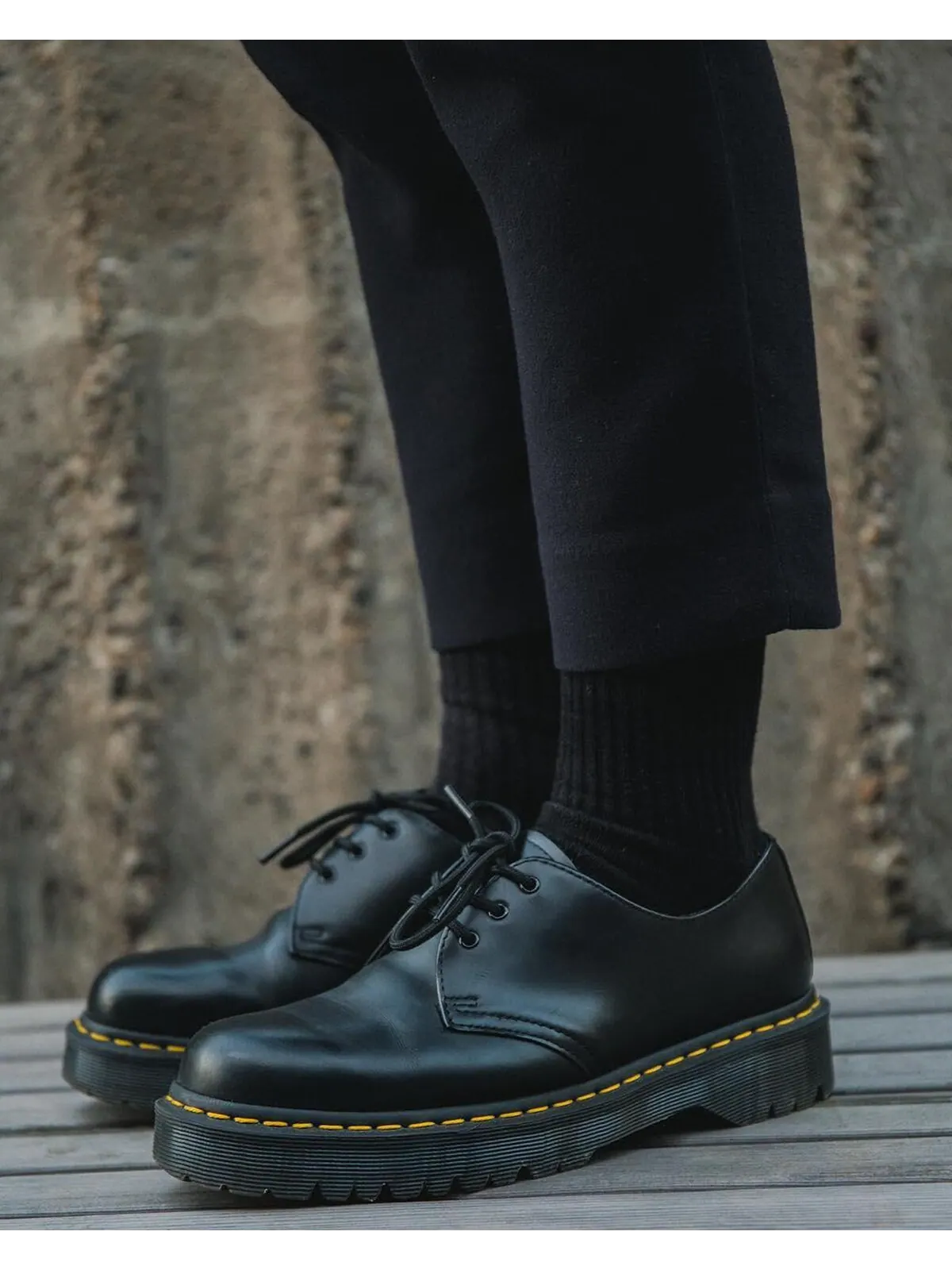 Туфли дерби Dr. Martens 1461 Bex Smooth — изображение 5 из 10, черный