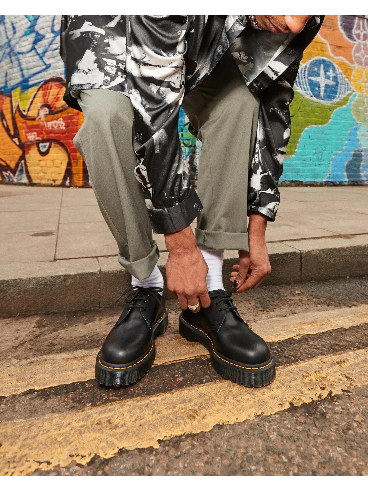 Туфли дерби Dr. Martens 1461 Bex Smooth — изображение 8 из 10, черный