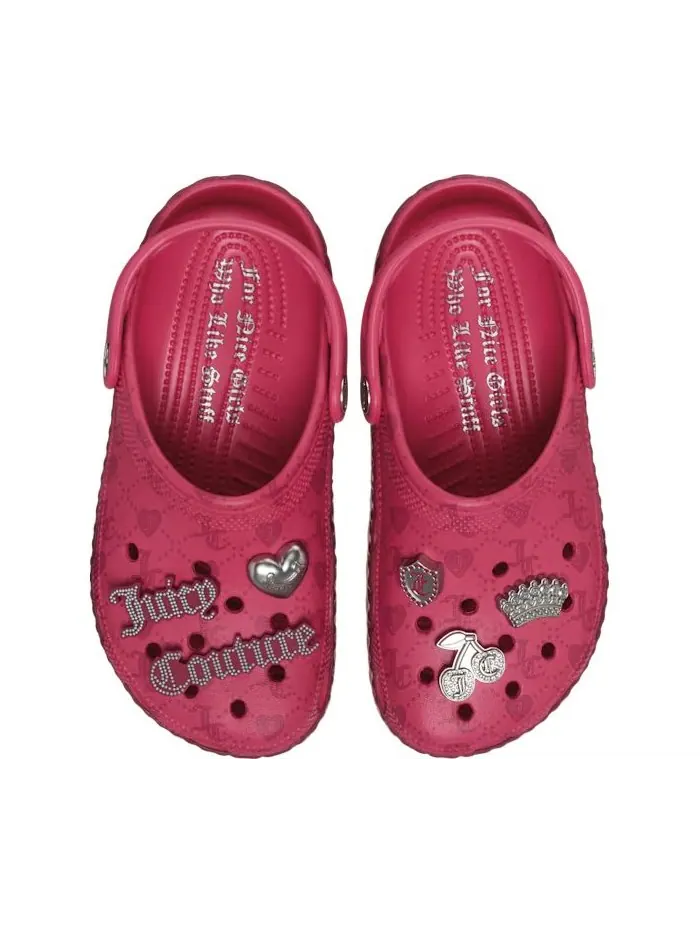 Сабо Crocs Classic x Juicy Couture — изображение 1 из 6, розовый