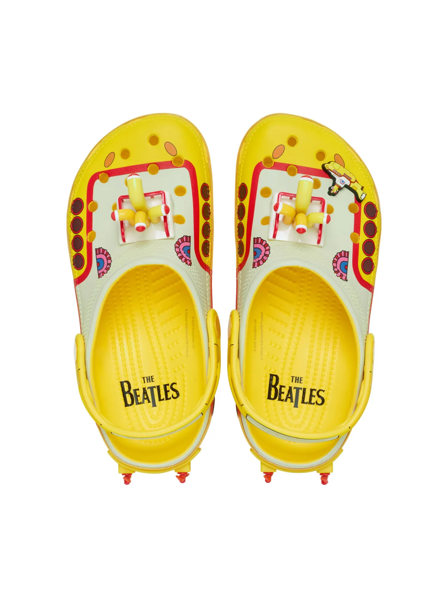 Сабо унисекс Crocs x The Beatles Yellow Submarine — изображение 3 из 7, желтый