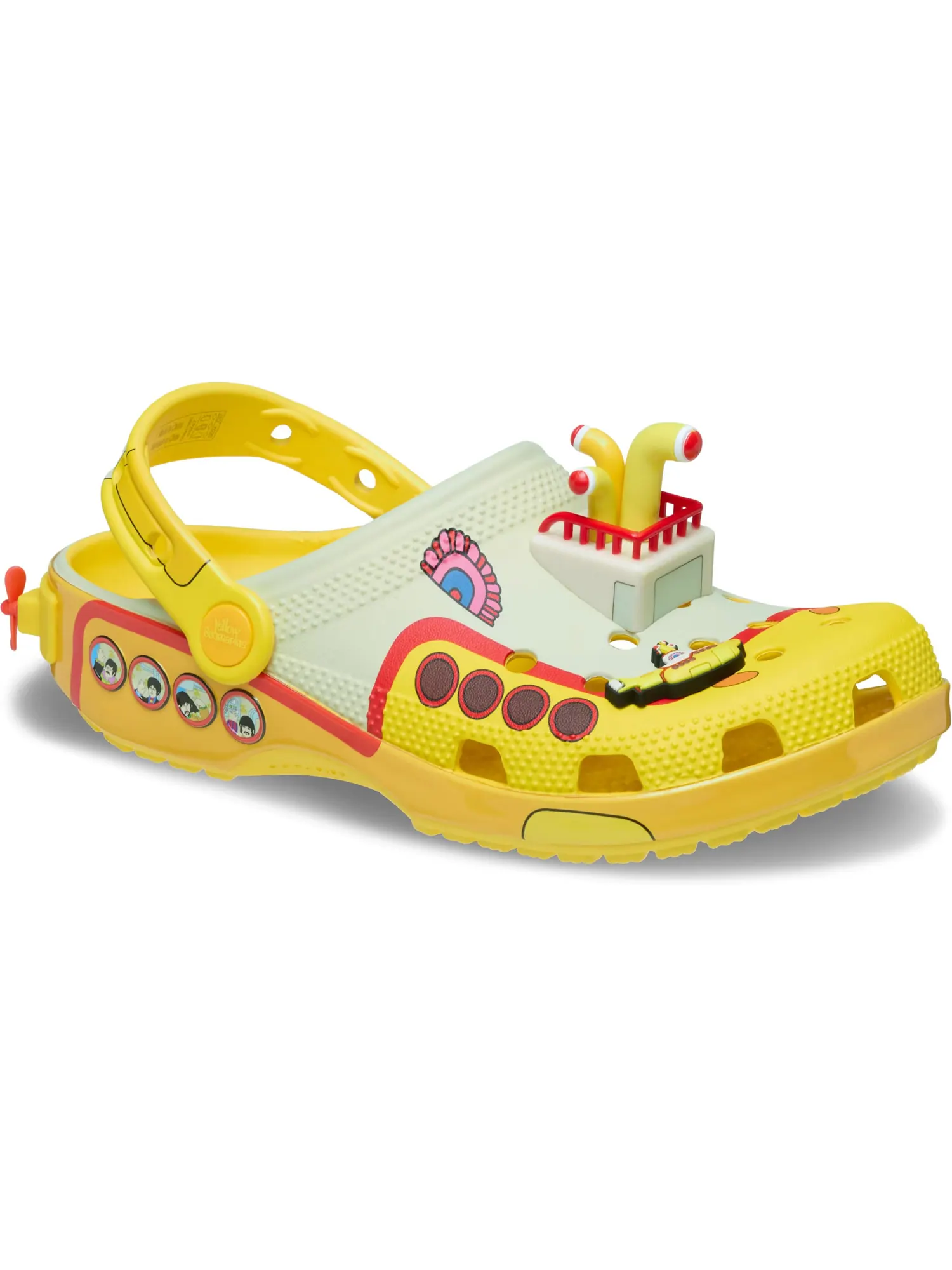 Сабо унисекс Crocs x The Beatles Yellow Submarine — изображение 5 из 7, желтый
