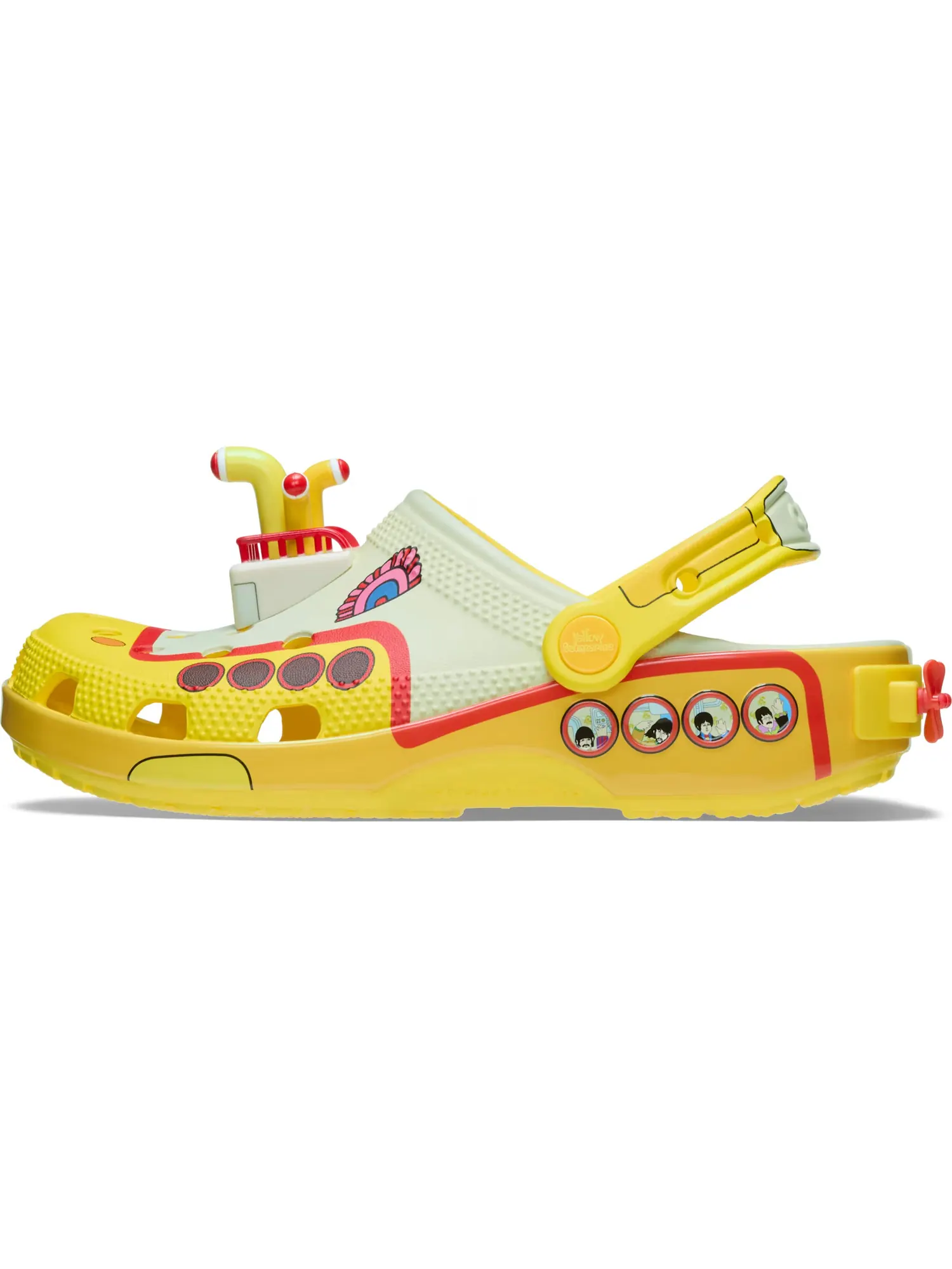 Сабо унисекс Crocs x The Beatles Yellow Submarine — изображение 6 из 7, желтый