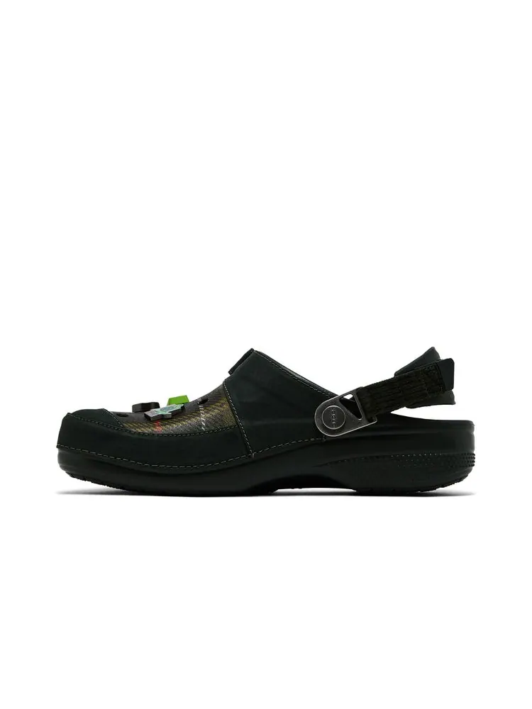 Кроссовки Barbour x Classic Clog 'Kelp Plaid' — изображение 3 из 8, плед из ламинарии