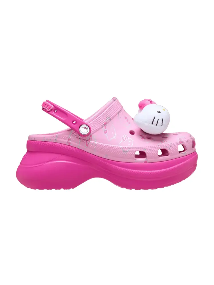 Кроссовки Crocs Hello Kitty x Wmns Classic Bae Clog 'Pink Whiskers'