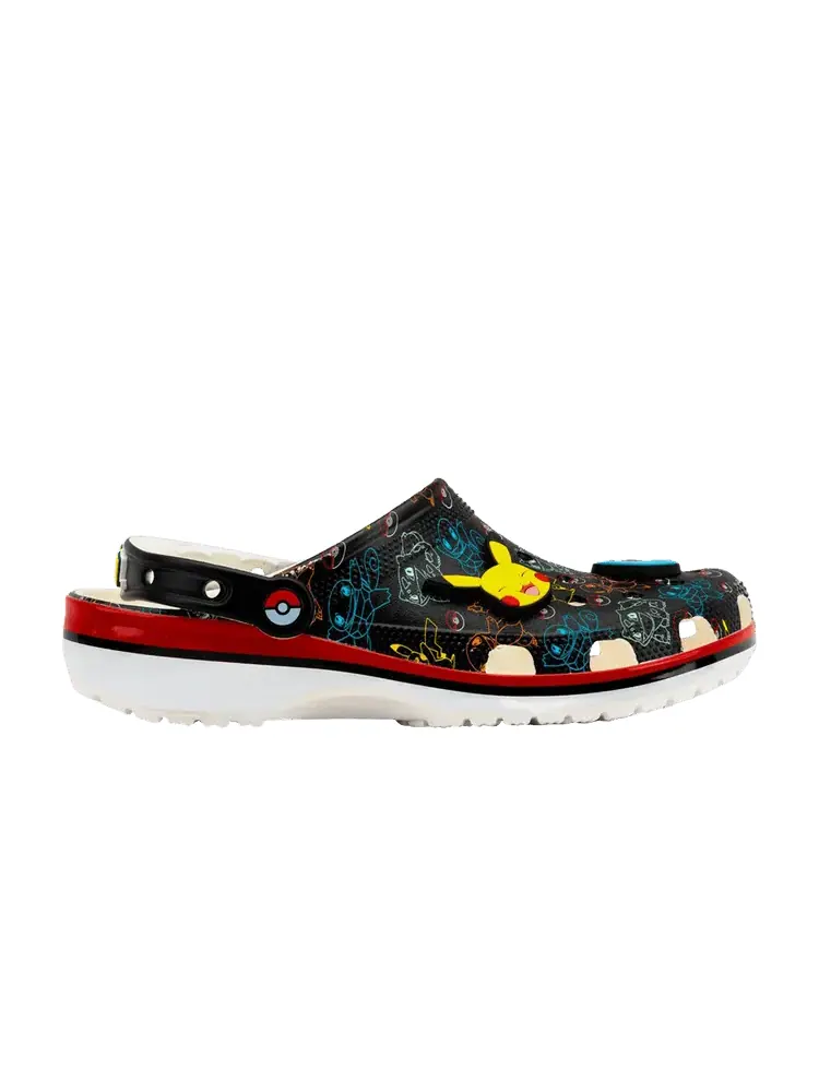 Кроссовки Crocs Pokémon x Classic Clog 'Pokémon Starters' — изображение 1 из 1, мульти