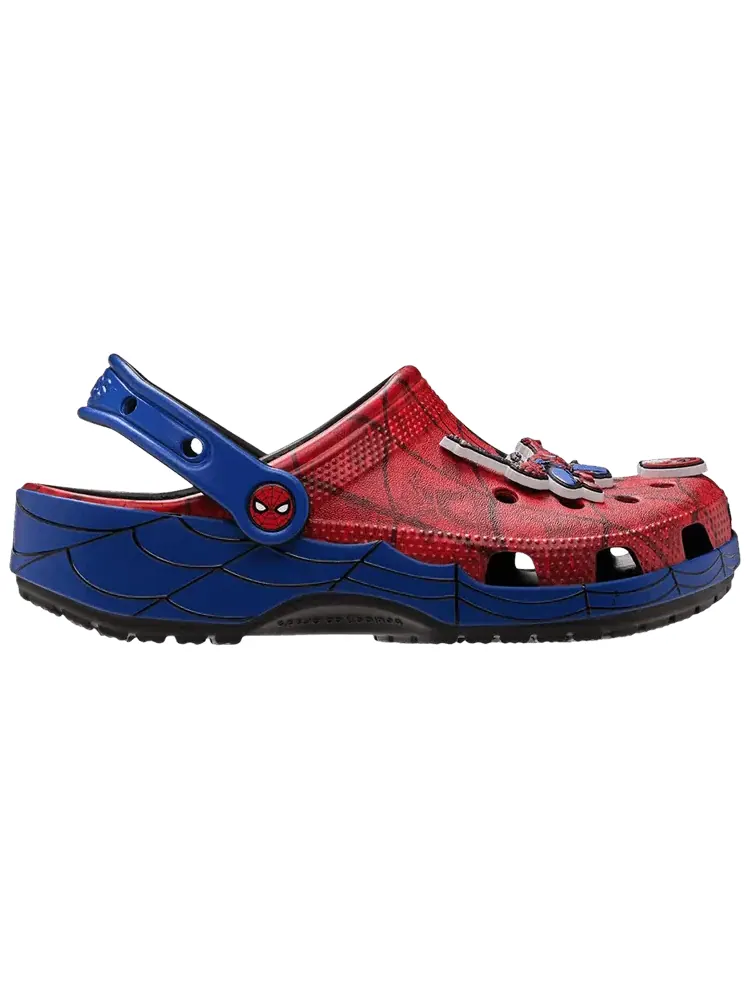Классические сабо Marvel x Crocs «Паутина Человека-паука»