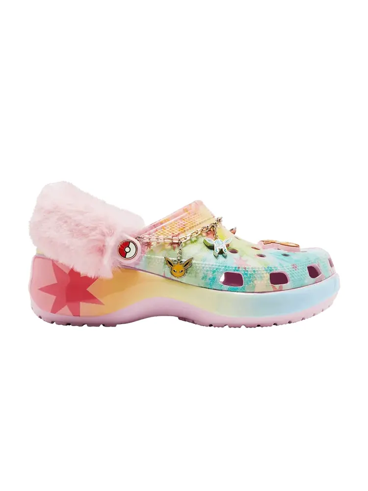 Кроссовки Crocs Pokémon x Wmns Classic Platform Clog 'Eevee'