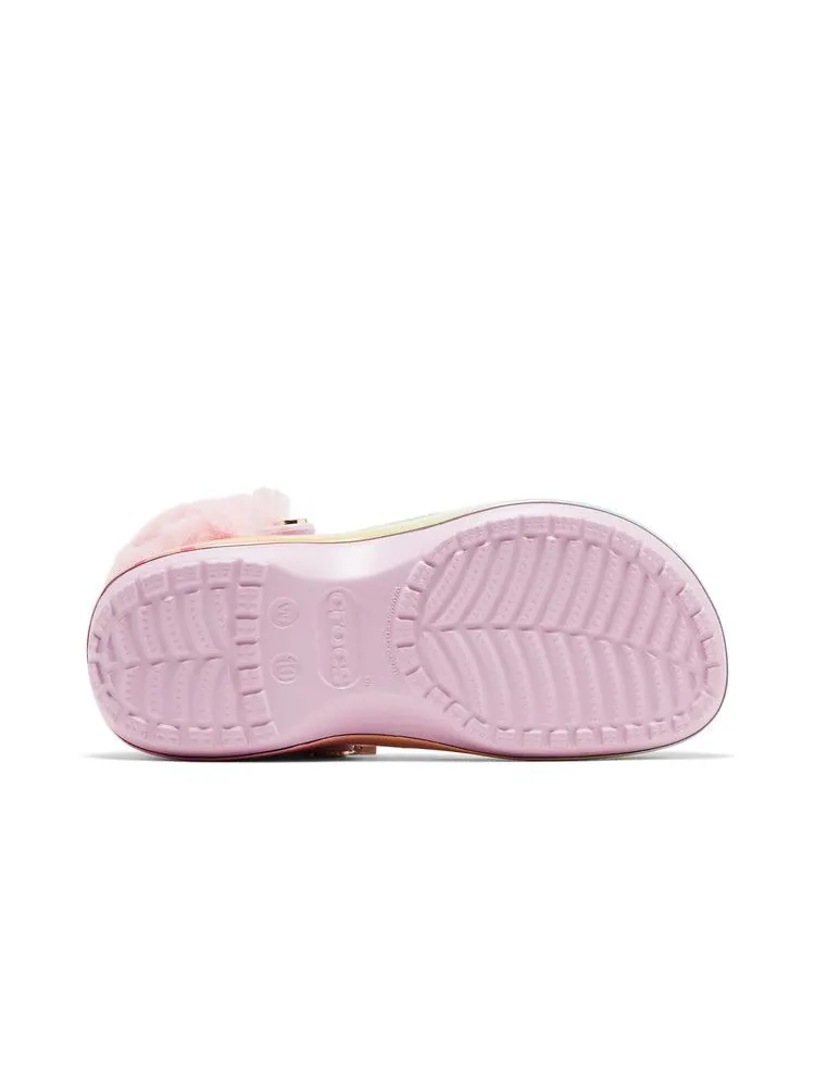 Кроссовки Crocs Pokémon x Wmns Classic Platform Clog 'Eevee' — изображение 5 из 9, розовый/мульти