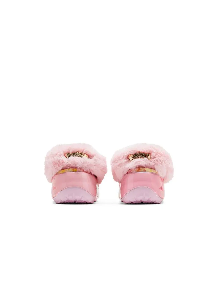 Кроссовки Crocs Pokémon x Wmns Classic Platform Clog 'Eevee' — изображение 7 из 9, розовый/мульти