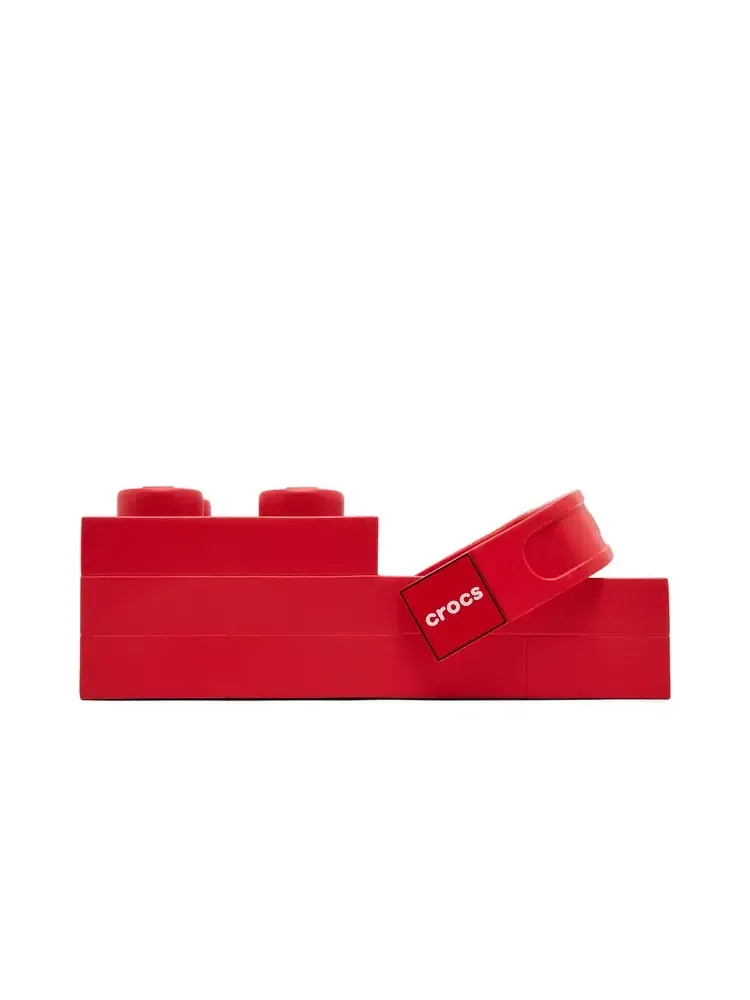 Lego x Crocs Brick Clog 'Bright Red' — изображение 3 из 8, красный