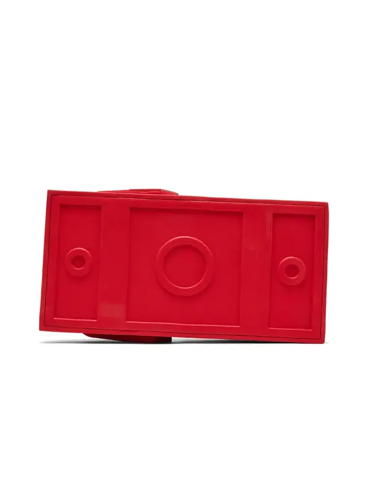 Lego x Crocs Brick Clog 'Bright Red' — изображение 4 из 8, красный