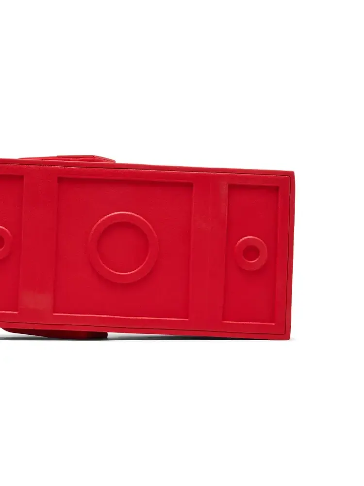 Lego x Crocs Brick Clog 'Bright Red' — изображение 5 из 8, красный