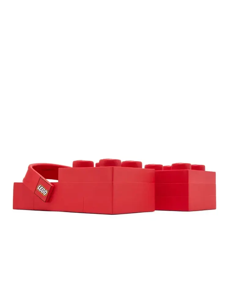 Lego x Crocs Brick Clog 'Bright Red' — изображение 8 из 8, красный
