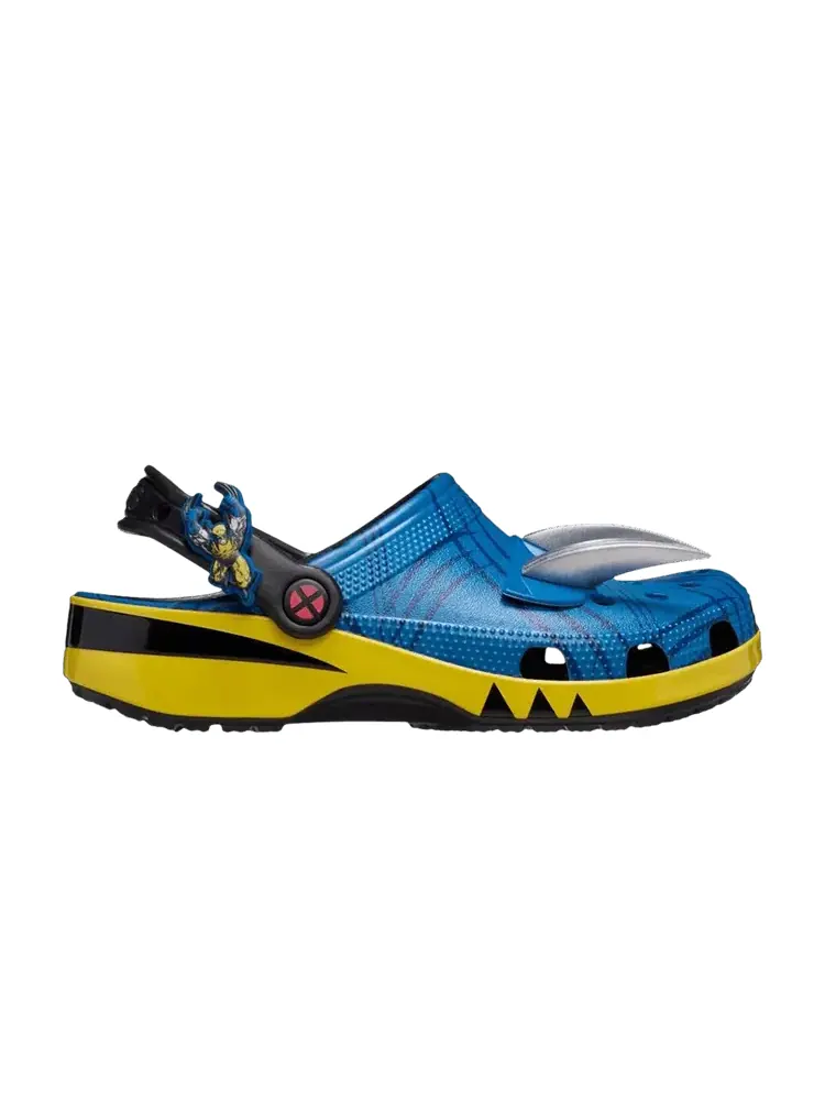 Кроссовки Crocs Marvel x Classic Clog, Wolverine — изображение 1 из 1, синий