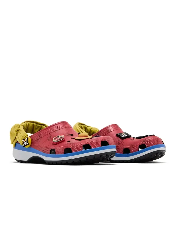 Классические сабо One Piece x Crocs 'Luffy' — изображение 8 из 8, красный