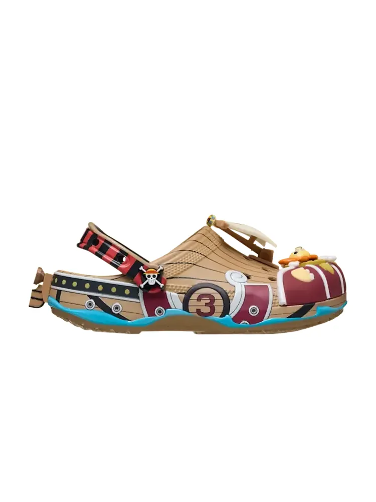 Классические сабо One Piece x Crocs 'Thousand Sunny' — изображение 1 из 1, бежевый