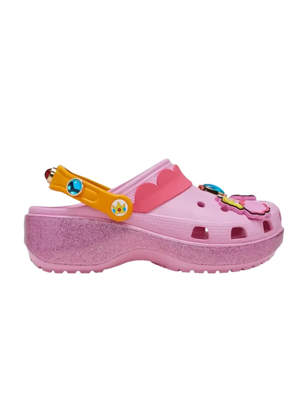 Классические женские сабо на платформе Nintendo x Crocs — изображение 1 из 1, мульти