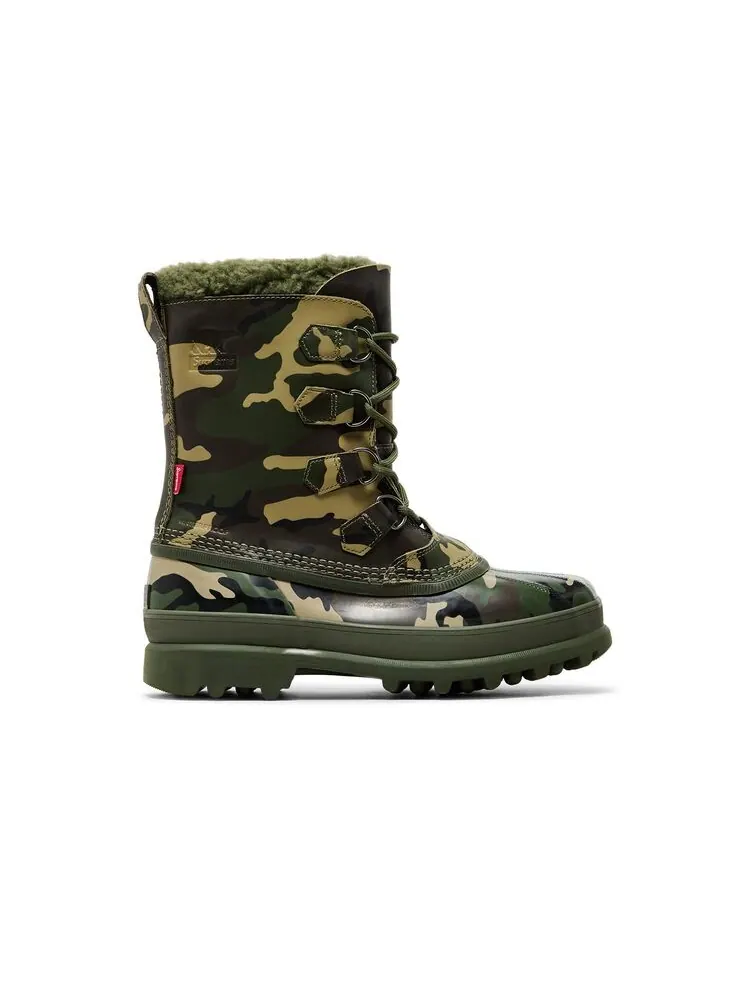 Кроссовки SOREL Supreme x Caribou Cypress Green Camo — изображение 1 из 6, зеленый