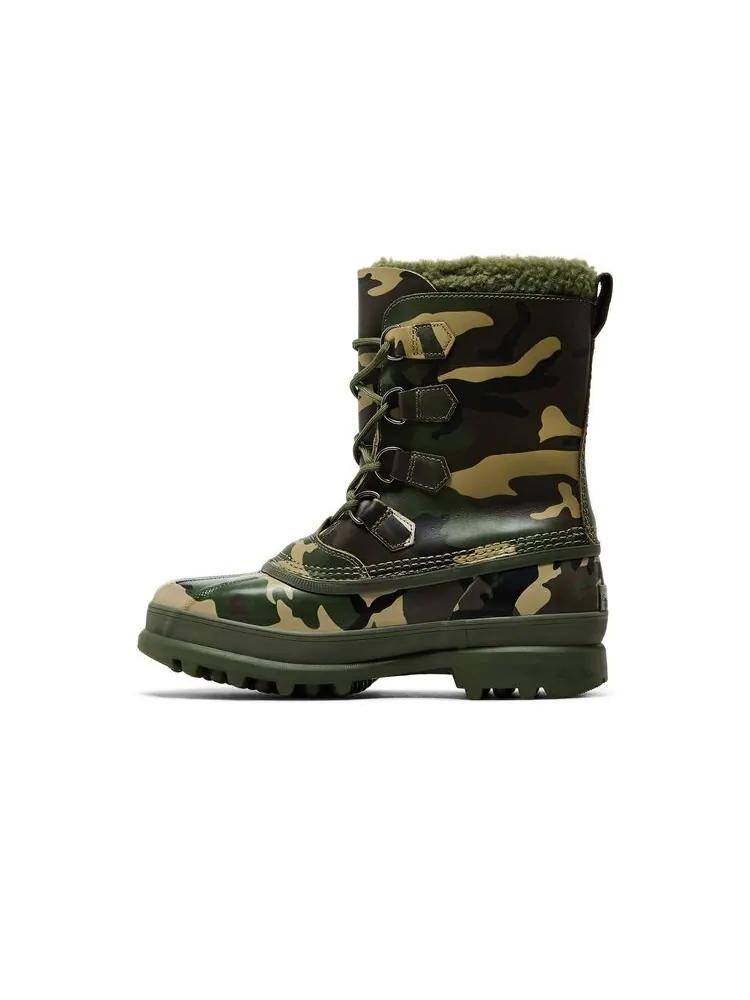 Кроссовки SOREL Supreme x Caribou Cypress Green Camo — изображение 3 из 6, зеленый