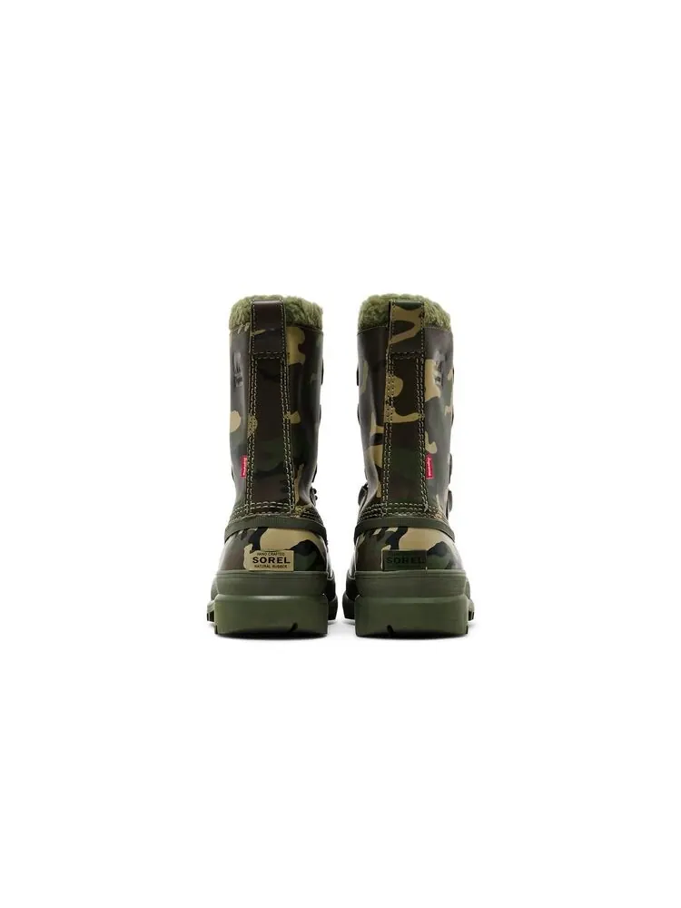 Кроссовки SOREL Supreme x Caribou Cypress Green Camo — изображение 6 из 6, зеленый
