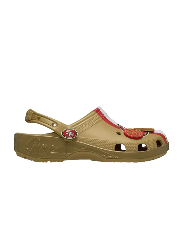 Кроссовки NFL x Crocs Classic Clog, San Francisco 49ers — изображение 1 из 1, золото