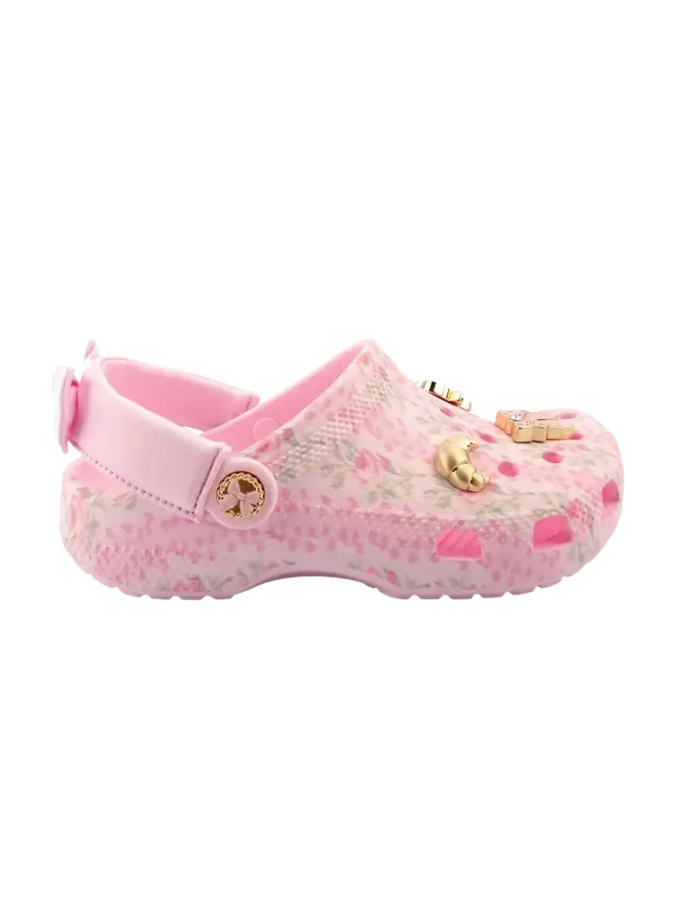 Детские классические сабо LoveShackFancy x Crocs, цвет «Розовое молоко» — изображение 1 из 1
