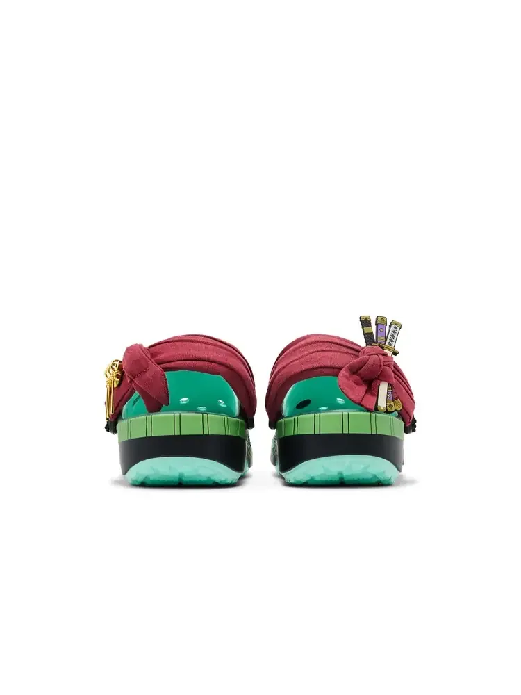 Сабо One Piece x Crocs 'Roronoa Zoro' — изображение 6 из 8, зеленый