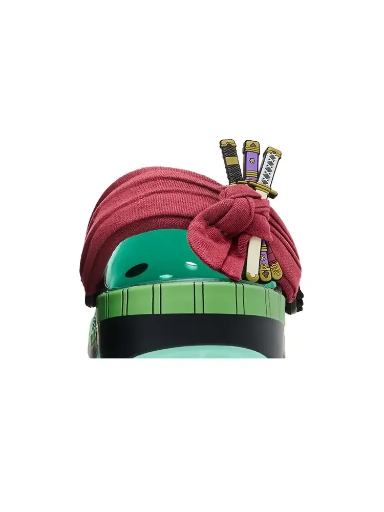 Сабо One Piece x Crocs 'Roronoa Zoro' — изображение 7 из 8, зеленый