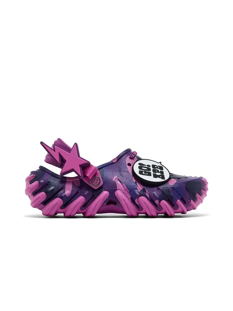 Сабо BAPE x Crocs Echo RO Clog — изображение 1 из 8, фиолетовый
